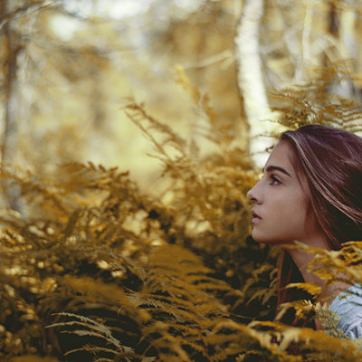 Image by Young girl in a yellow autumns forest. The image was taken on October 22, 2014 by maximilianmair. This photo is licensed under common creatives CC2 for free personal and commercial usage. Please refer to the link below for proper license description.