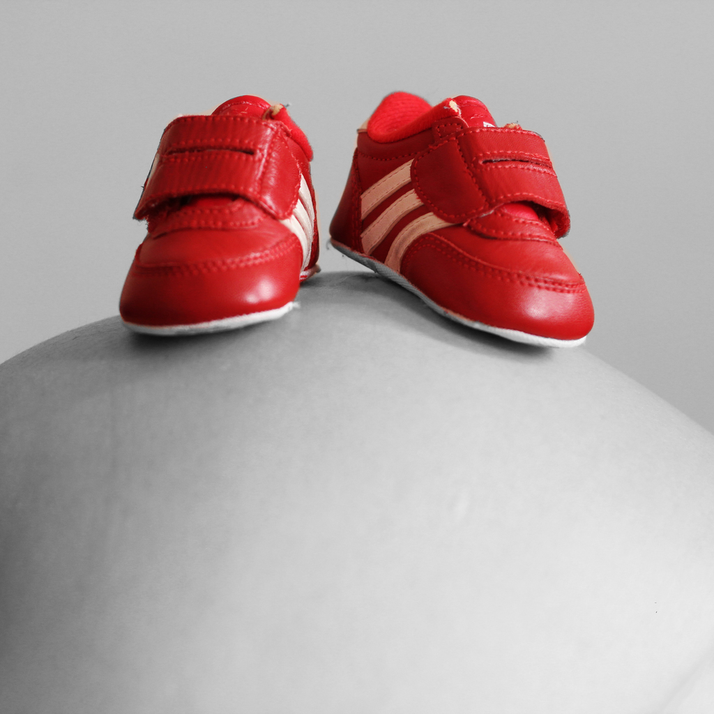 Red Baby shoes
